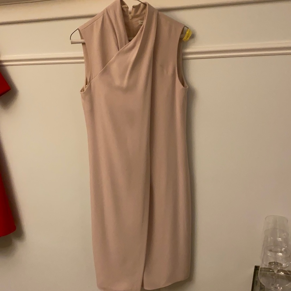 halston blush dress, worn once